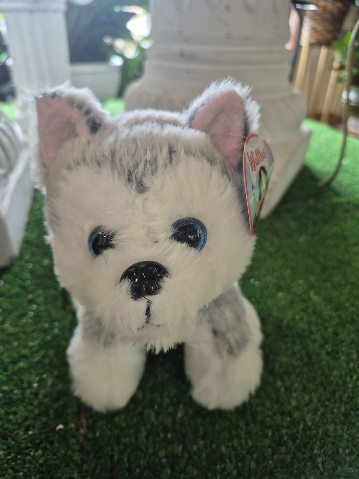 Husky Plush Dog